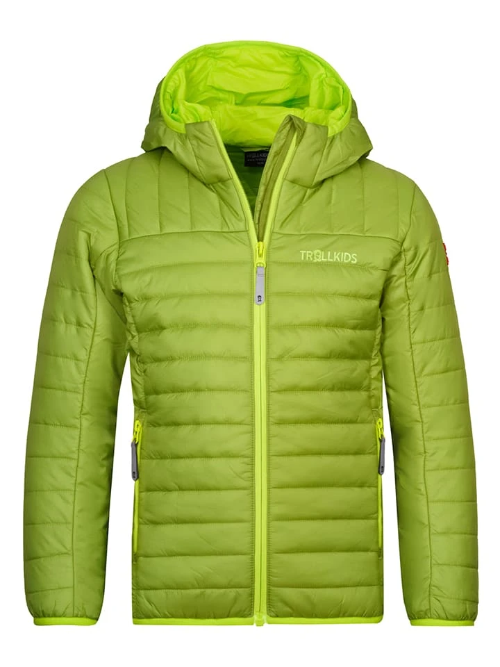 TROLLKIDS Tussenjas "Eikefjord" Groen 3 TROLLKIDS Tussenjas "Eikefjord" Groen