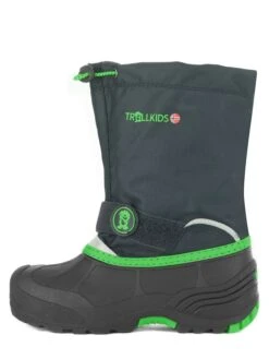 TROLLKIDS Winterboots Donkerblauw/groen