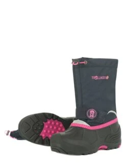 TROLLKIDS Winterboots Donkerblauw/roze -Gstar Kleding Winkel trollkids winterboots donkerblauw roze 4