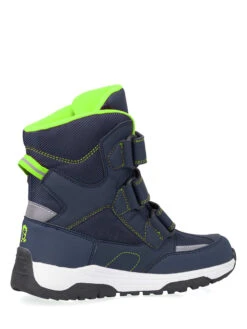 TROLLKIDS Winterboots "Lofoten" Donkerblauw/lichtgroen -Gstar Kleding Winkel trollkids winterboots lofoten donkerblauw lichtgroen 3