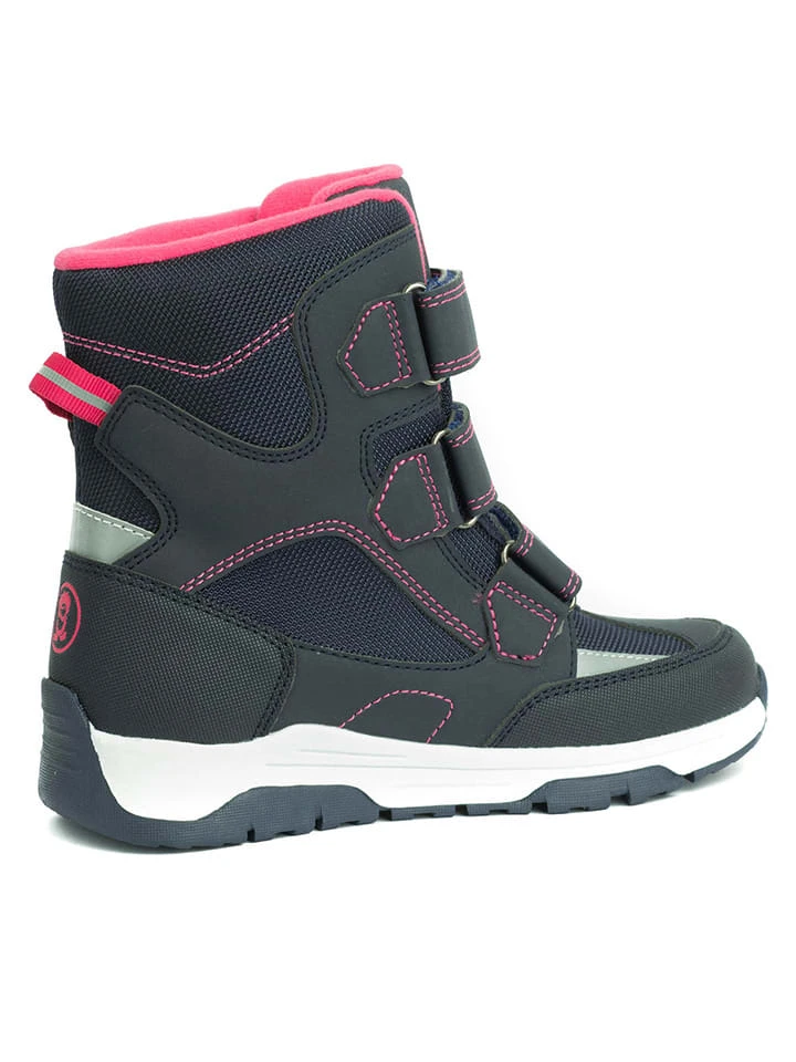 TROLLKIDS Winterboots "Lofoten" Donkerblauw/lichtroze 7 TROLLKIDS Winterboots "Lofoten" Donkerblauw/lichtroze - Afbeelding 5