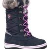 TROLLKIDS Winterlaarzen "Holmenkollen" Donkerblauw/roze -Gstar Kleding Winkel trollkids winterlaarzen holmenkollen donkerblauw roze