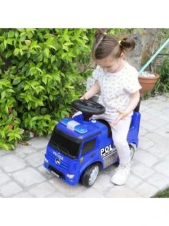 Loopvoertuig "Mercedes Benz Antos Politie" Blauw - Vanaf 12 Maanden -Gstar Kleding Winkel turbo challenge loopvoertuig mercedes benz antos politie blauw vanaf 12 maanden 1