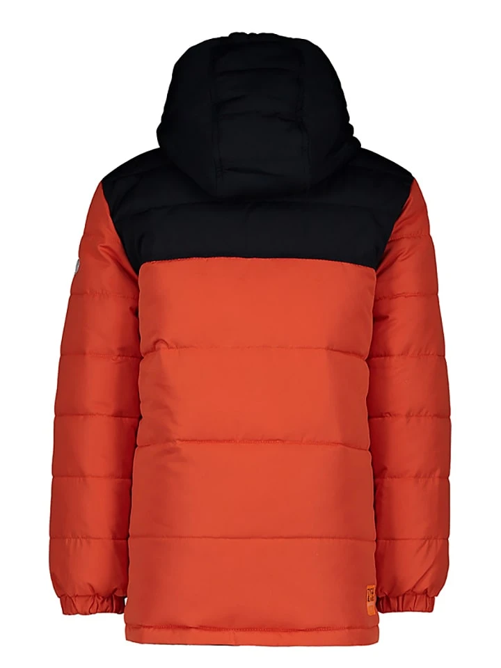 Omkeerbare Tussenjas Rood/donkerblauw 4 Omkeerbare Tussenjas Rood/donkerblauw - Afbeelding 2