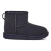 Ugg Boots Met Lamsvacht "Classic Mini II" Donkerblauw