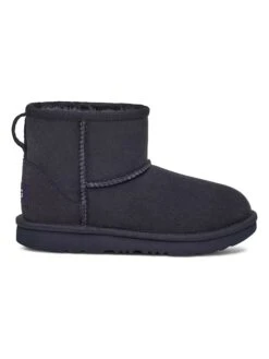 Ugg Boots Met Lamsvacht "Classic Mini II" Donkerblauw