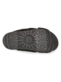 Ugg Pantoffels "Fuzz Sugar Cross Slide" Zwart -Gstar Kleding Winkel ugg pantoffels fuzz sugar cross slide zwart 5