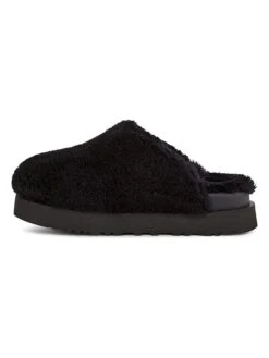 Ugg Pantoffels "Fuzz Sugar Slide" Zwart -Gstar Kleding Winkel ugg pantoffels fuzz sugar slide zwart 2