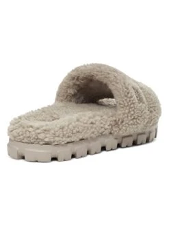Ugg Pantoffels Met Lamsvacht "Cozetta Curly" Beige -Gstar Kleding Winkel ugg pantoffels met lamsvacht cozetta curly beige 1