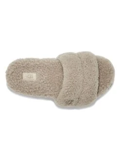Ugg Pantoffels Met Lamsvacht "Cozetta Curly" Beige -Gstar Kleding Winkel ugg pantoffels met lamsvacht cozetta curly beige 2