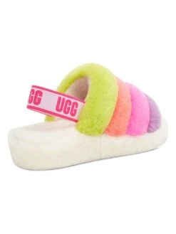 Ugg Pantoffels Met Lamsvacht "Fluff Yeah Slide" Meerkleurig -Gstar Kleding Winkel ugg pantoffels met lamsvacht fluff yeah slide meerkleurig 1