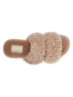 Ugg Pantoffels Met Lamsvacht "Maxi Curly Scuffetta" Beige -Gstar Kleding Winkel ugg pantoffels met lamsvacht maxi curly scuffetta beige 3