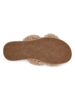 Ugg Pantoffels Met Lamsvacht "Maxi Curly Scuffetta" Beige -Gstar Kleding Winkel ugg pantoffels met lamsvacht maxi curly scuffetta beige 4