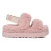 Ugg Pantoffels Met Lamsvacht "Oh Fluffita" Lichtroze -Gstar Kleding Winkel ugg pantoffels met lamsvacht oh fluffita lichtroze