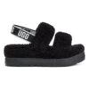 Ugg Pantoffels Met Lamsvacht "Oh Fluffita" Zwart -Gstar Kleding Winkel ugg pantoffels met lamsvacht oh fluffita zwart