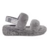 Ugg Pantoffels Met Lamsvacht "Oh Yeah" Grijs -Gstar Kleding Winkel ugg pantoffels met lamsvacht oh yeah grijs