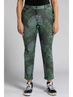 Ulla Popken Omkeerbare Spijkerbroek "Sammy" - Regular Fit - Donkerblauw/groen -Gstar Kleding Winkel ulla popken omkeerbare spijkerbroek sammy regular fit donkerblauw groen 4