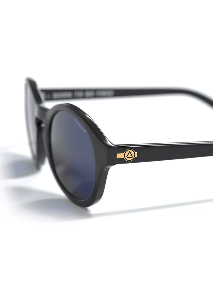 Dameszonnebril Zwart/blauw 6 Dameszonnebril Zwart/blauw - Afbeelding 4