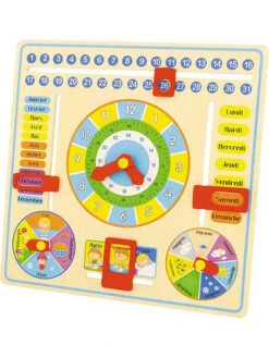 Leerklok "Kalender" - Vanaf 3 Jaar