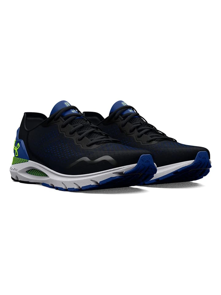 Under Armour Hardloopschoenen Zwart/blauw 3 Under Armour Hardloopschoenen Zwart/blauw