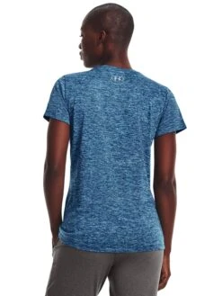 Under Armour Trainingsshirt "Twist" Blauw -Gstar Kleding Winkel under armour trainingsshirt twist blauw 1