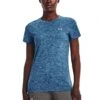 Under Armour Trainingsshirt "Twist" Blauw -Gstar Kleding Winkel under armour trainingsshirt twist blauw