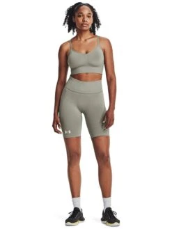 Under Armour Trainingsshort "Train Seamless" Kaki -Gstar Kleding Winkel under armour trainingsshort train seamless kaki 1