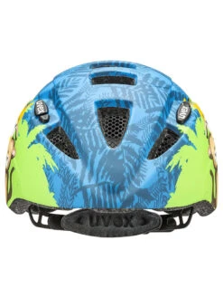 Uvex Fietshelm "Kid 2" Blauw/groen -Gstar Kleding Winkel uvex fietshelm kid 2 blauw groen 2