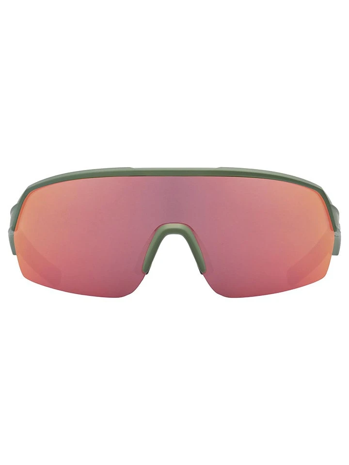 Uvex Sportbril "Sportstyle 227" Kaki/rood 4 Uvex Sportbril "Sportstyle 227" Kaki/rood - Afbeelding 2