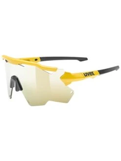 Uvex Sportbril "Sportstyle 228" Geel/zwart -Gstar Kleding Winkel uvex sportbril sportstyle 228 geel zwart 1