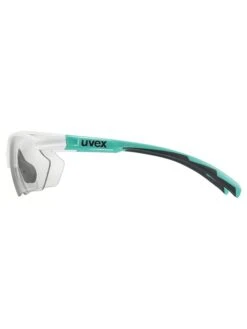 Uvex Sportbril "Sportstyle 802 V" Turquoise/wit -Gstar Kleding Winkel uvex sportbril sportstyle 802 v turquoise wit 2