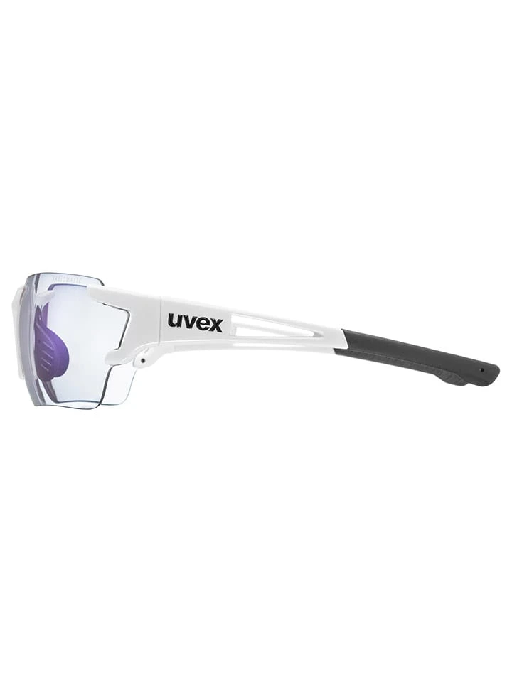Uvex Sportbril "Sportstyle 803 V" Wit/blauw 5 Uvex Sportbril "Sportstyle 803 V" Wit/blauw - Afbeelding 3