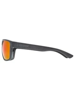 Uvex Zonnebril "LGL" Zwart/rood -Gstar Kleding Winkel uvex zonnebril lgl zwart rood 2