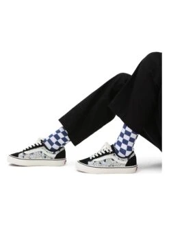 Vans Sneakers "Decon VR3" Wit/zwart/lichtblauw -Gstar Kleding Winkel vans sneakers decon vr3 wit zwart lichtblauw 8