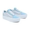 Vans Sneakers "Old Skool Stackform" Lichtblauw -Gstar Kleding Winkel vans sneakers old skool stackform lichtblauw