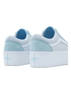 Vans Sneakers "Old Skool Stackform" Lichtblauw -Gstar Kleding Winkel vans sneakers old skool stackform lichtblauw 4