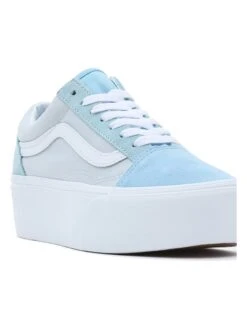 Vans Sneakers "Old Skool Stackform" Lichtblauw -Gstar Kleding Winkel vans sneakers old skool stackform lichtblauw 5