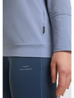 VENICE BEACH Sweatshirt "Luemi" Lichtblauw -Gstar Kleding Winkel venice beach sweatshirt luemi lichtblauw 3