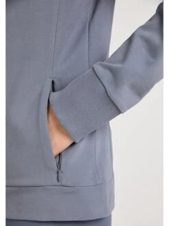 VENICE BEACH Sweatvest "Camilla" Blauwgrijs -Gstar Kleding Winkel venice beach sweatvest camilla blauwgrijs 5