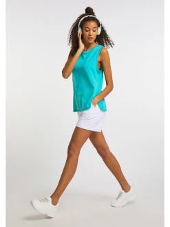 VENICE BEACH Trainingstop "Sylla" Turquoise -Gstar Kleding Winkel venice beach trainingstop sylla turquoise 4