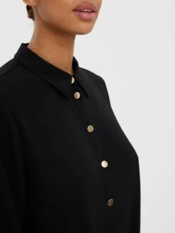 Vero Moda Blouse "Laura" Zwart -Gstar Kleding Winkel vero moda blouse laura zwart 3