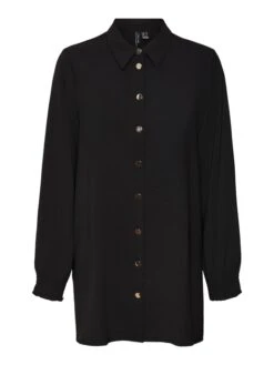 Vero Moda Blouse "Laura" Zwart -Gstar Kleding Winkel vero moda blouse laura zwart 4