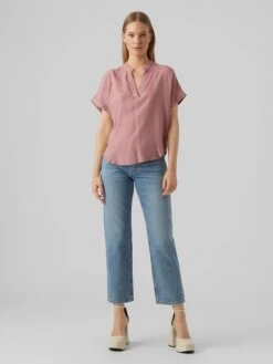 Vero Moda Shirt "Beauty" Oudroze -Gstar Kleding Winkel vero moda shirt beauty oudroze 2