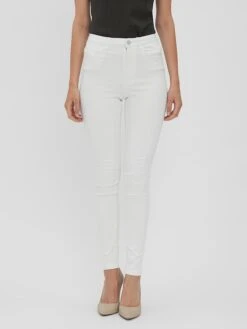 Vero Moda Spijkerbroek "Vmsophia" - Slim Fit - Wit -Gstar Kleding Winkel vero moda spijkerbroek vmsophia slim fit wit 2