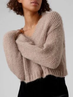 Vero Moda Trui "Maybe" Beige -Gstar Kleding Winkel vero moda trui maybe beige 2