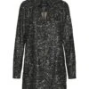 Vero Moda Tussenmantel "Brushedka" Grijs/zwart -Gstar Kleding Winkel vero moda tussenmantel brushedka grijs zwart