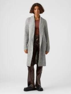 Vero Moda Vest "Liana" Grijs -Gstar Kleding Winkel vero moda vest liana grijs 1