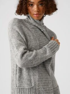 Vero Moda Vest "Liana" Grijs -Gstar Kleding Winkel vero moda vest liana grijs 3