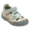 Leren Enkelsandalen Beige/turquoise 2 Leren Enkelsandalen Beige/turquoise -Gstar Kleding Winkel vertbaudet leren enkelsandalen beige turquoise