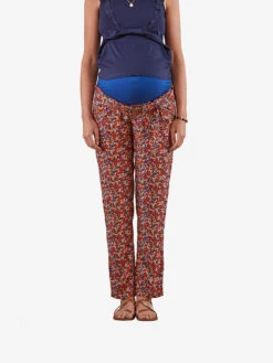 Zwangerschapsbroek Rood -Gstar Kleding Winkel vertbaudet zwangerschapsbroek rood 1